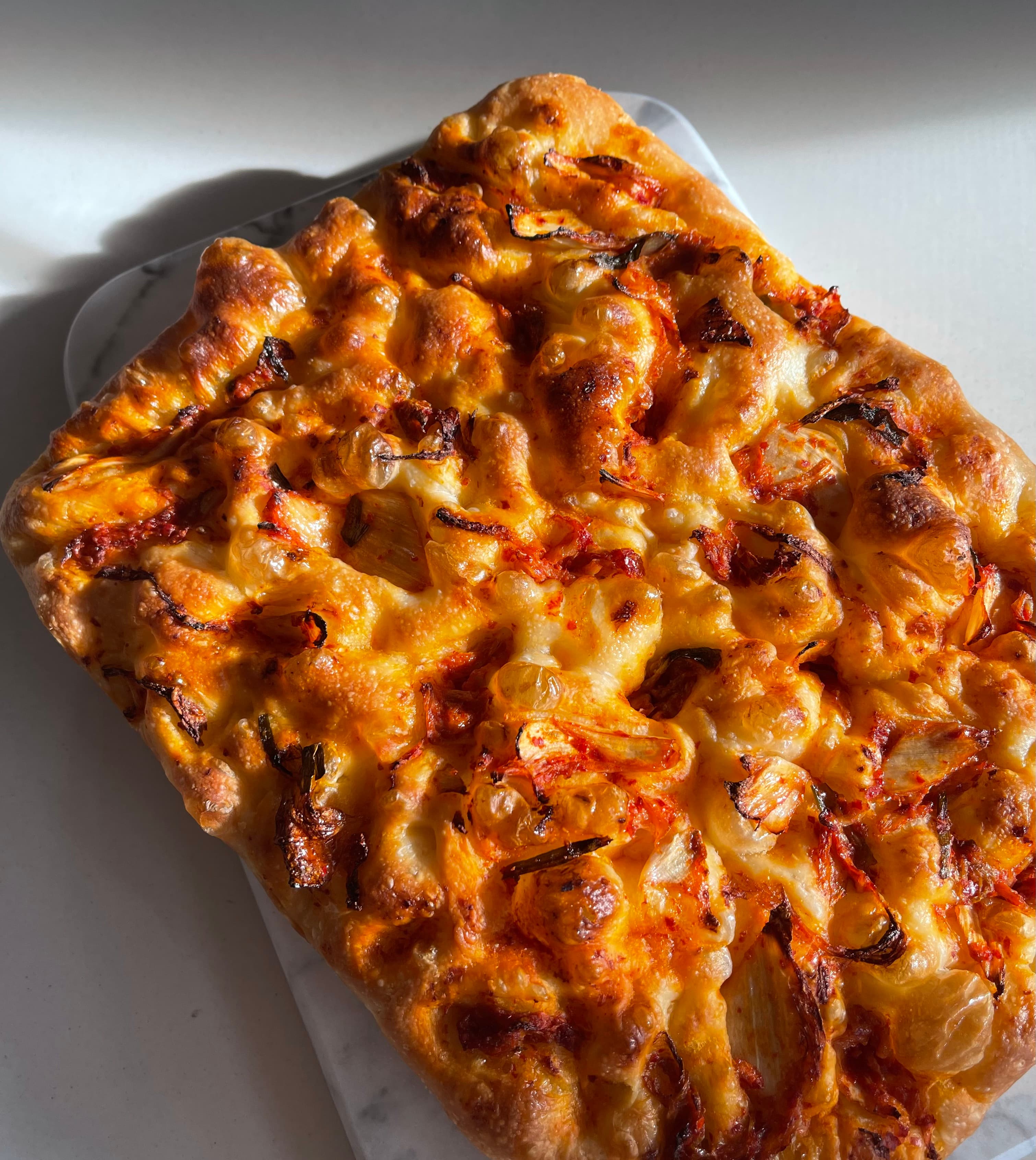 Kimchi Focaccia